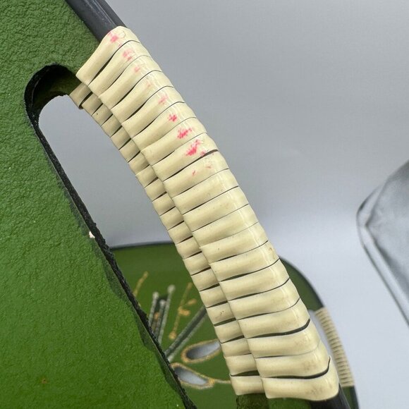 MCM Oval Serving Tray, Avocado Tray with Bamboo design 4 available - Picture 4 of 9